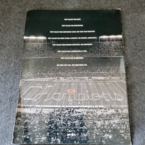 EUC Sports Illustrated Ohio State BUCKEYES Nat Champs 2015 Commemorative Issue - Picture 2 of 4